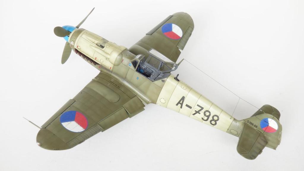 Eduard Hybrid Edition Avia Plastic Model Kit EDU948011 1/48 S-199 (Erla Canopy) (Airplane)