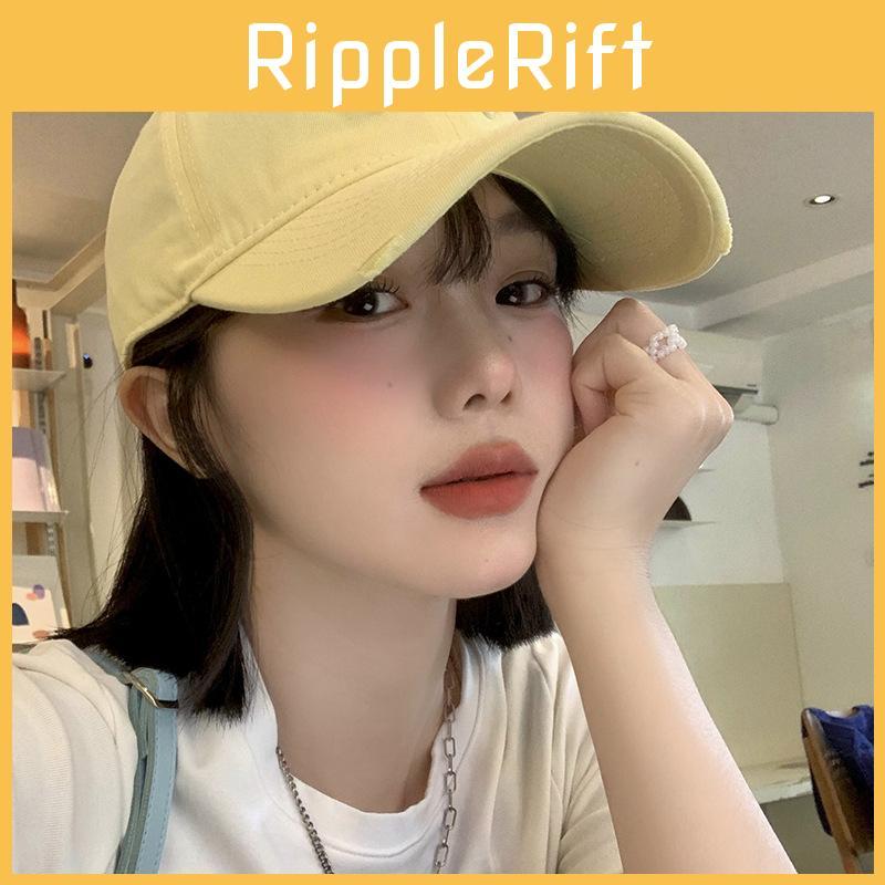 Baseball Peaked Cap Hat Alphabet Embroidery Pattern Uv Adjustable Protection