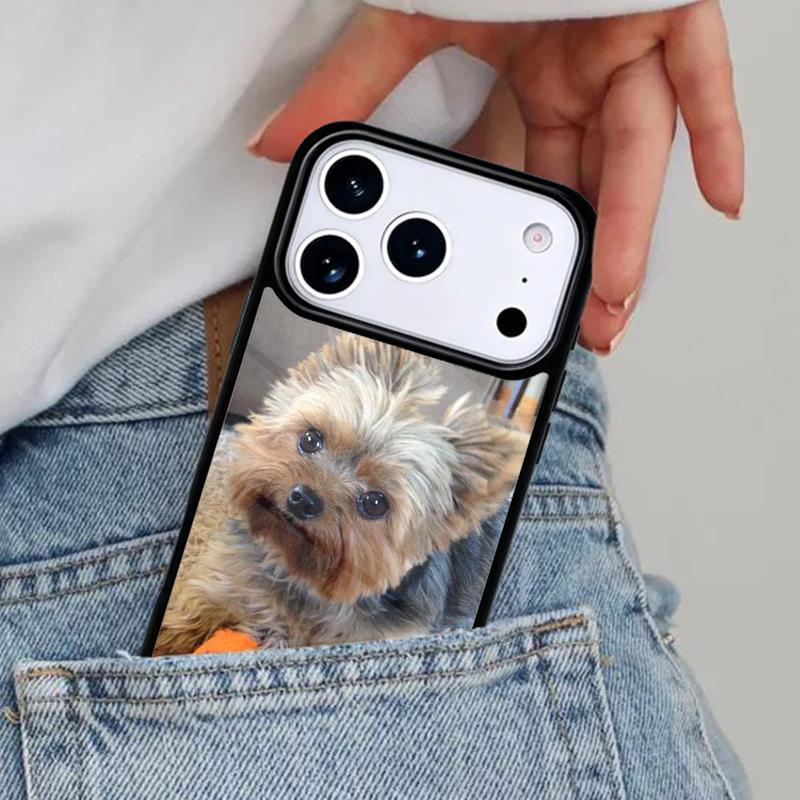 Yorkshire Terrier Yorkie Dog Pet Animal Phone Case for iPhone 17ProMax 12 13 14 15 16e 17 Pro Max Plus Air Cover