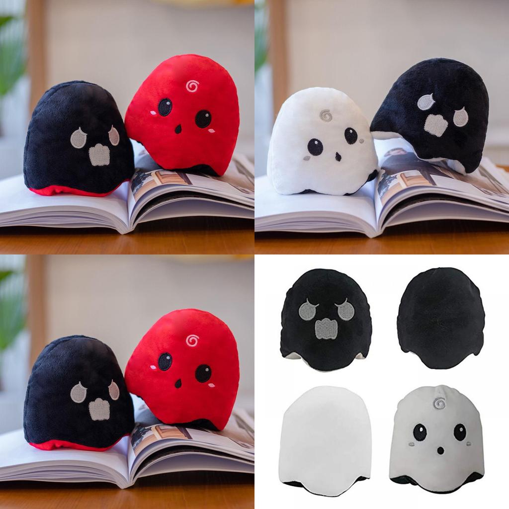 Entzückendes Wendbares Geisterplüschtier Plüschpuppe für Halloween- und Weihnachtsfeiern