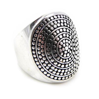 Silver 'Armor' Ring