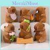Adorable Capybara Plush Toy Cute 15 Inch Stuffed Animal Pillow For Cozy Comfort