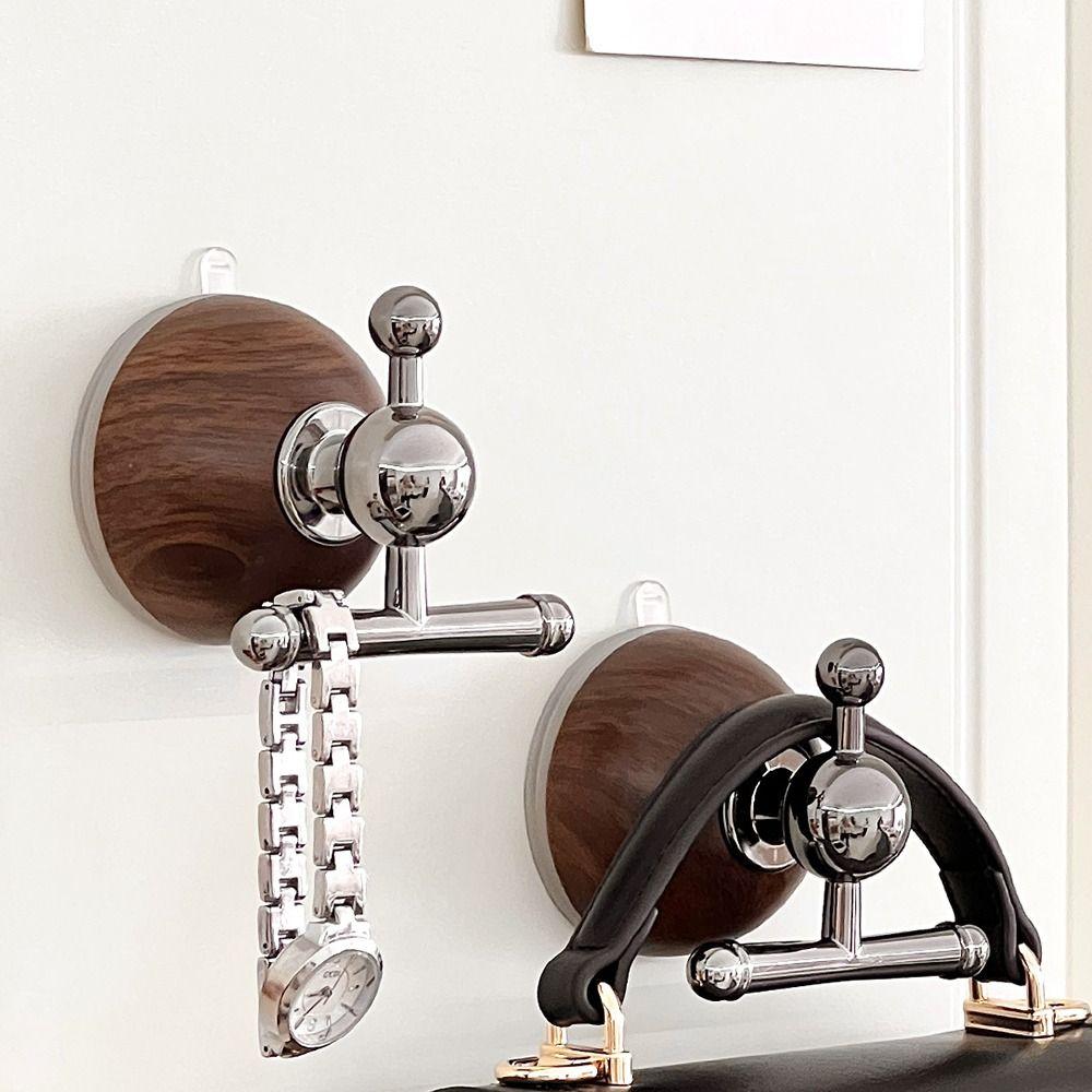 Waterproof Suction Cup Hook Traceless Kitchen Storage Hook Durable Wall Hooks  Household Sundries