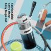 Portable Double Drinking Water Bottle With Straw For Sports And Travel