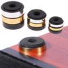 4Pcs Anti-Shock Speakers Amplifier Feet Pad Plastic Shock Absorber Foot Pad  CD Audio Accessories
