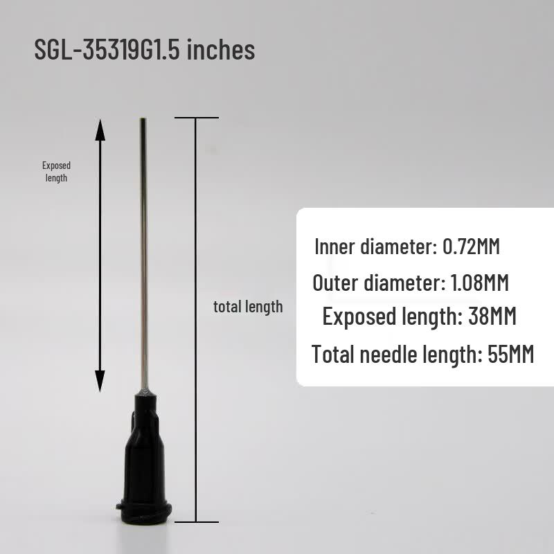 Plastic Steel Screw Dispensing Nozzle Tips