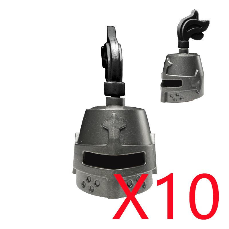 

MOC Средневековые Строительные Блоки Военные Фигурки Аксессуары Оружие Солдата Лук Копье Арбалет Кирпич Шлем Меч Игрушка Подарок X058