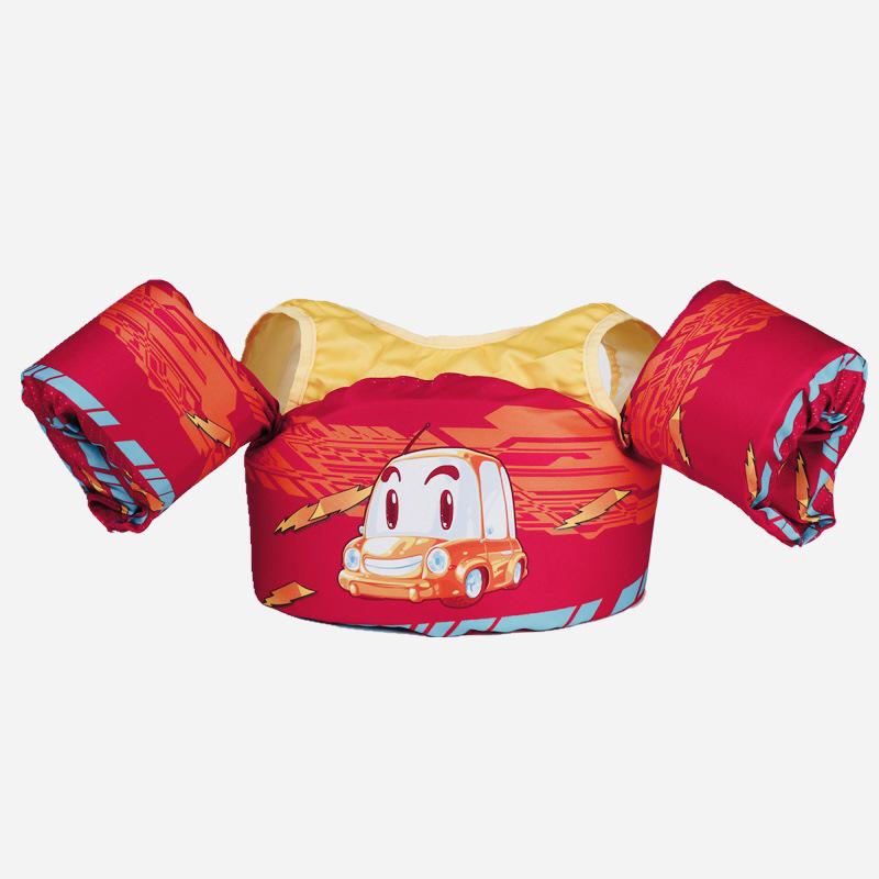 Children s Buoyancy Vest: Swim Suit with Foam Float Sleeves and Armbands for Learning to Swim