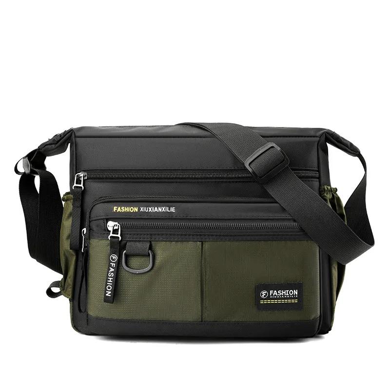 Men Crossbody Bags Male Nylon Shoulder Bags Boy Messenger Bags Man Handbags for Travel Casual Bag
