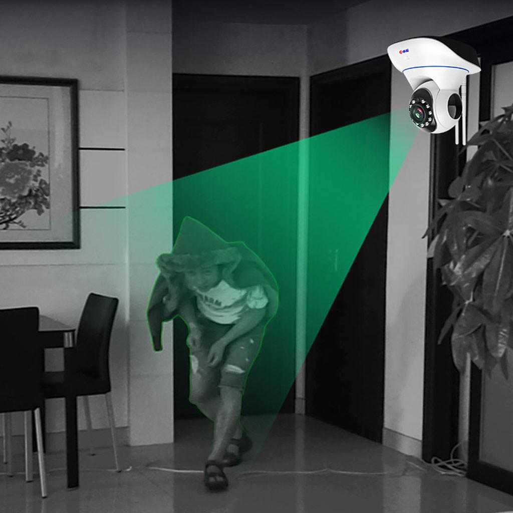 Wireless Camera 360 Degree Home Surveillance Camera WIFI Remote HD Monitor