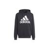 adidas Φούτερ με Κουκούλα και Μακριά Μανίκια με Σχέδιο Γράμματα Ανδρικά Τοπ Μαύρο IB4024