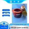 0.5 Square Red and Black Pure Copper Parallel Audio Speaker Wire