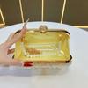 Fashionable Pearl Evening Bag, Niche Dress Bag, Clutch Bag, Small Bag, Hand-held Crossbody Bag