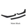 Front Spoiler Lower Lip Splitter For Ford Mustang 2018-2020 Black GT Style Front Blade Splitter Car Ornament Accessories