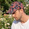 Cappellino da Baseball con Stampa Floreale Personalizzata Regolabile Traspirante Cappello da Sole Protezione Solare Leggero Cappello a Visiera per Uomo Donna