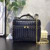 2026 New LP19 Hand-woven Bag Cross-border Explosive Lunch Box Bag Fashion Handbag Versatile Shoulder Messenger Bag