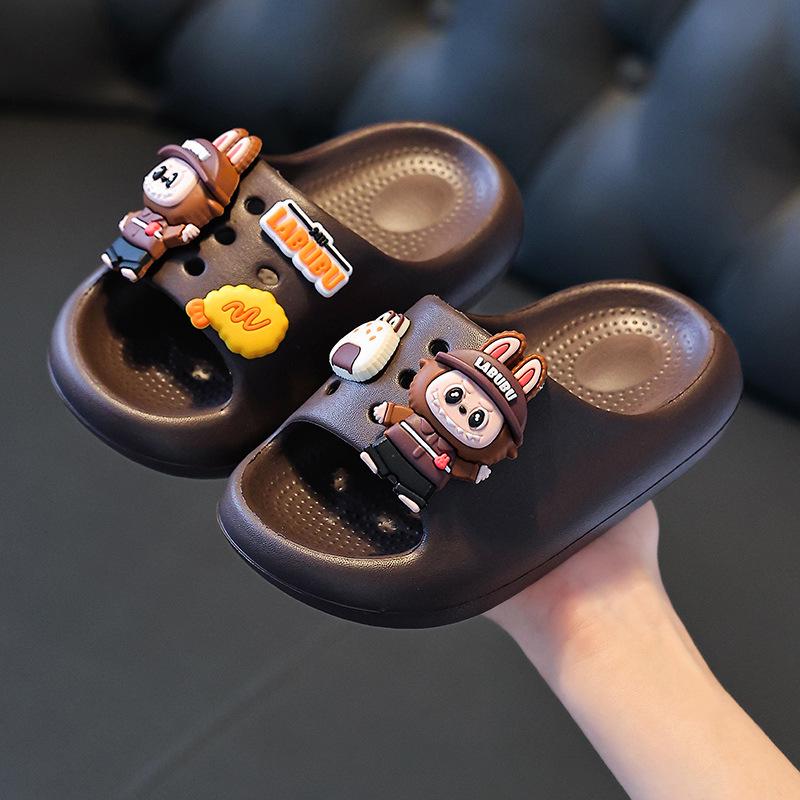 2026 Cartoon Summer Soft Sole Non-Slip Kids' Slippers