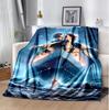 Titanic Flannel Blanket Soft Warm All-Season Throw, Design for Camping, Car Travel, Hiking Sofa, Bed, Office Perfect Gift for Parties