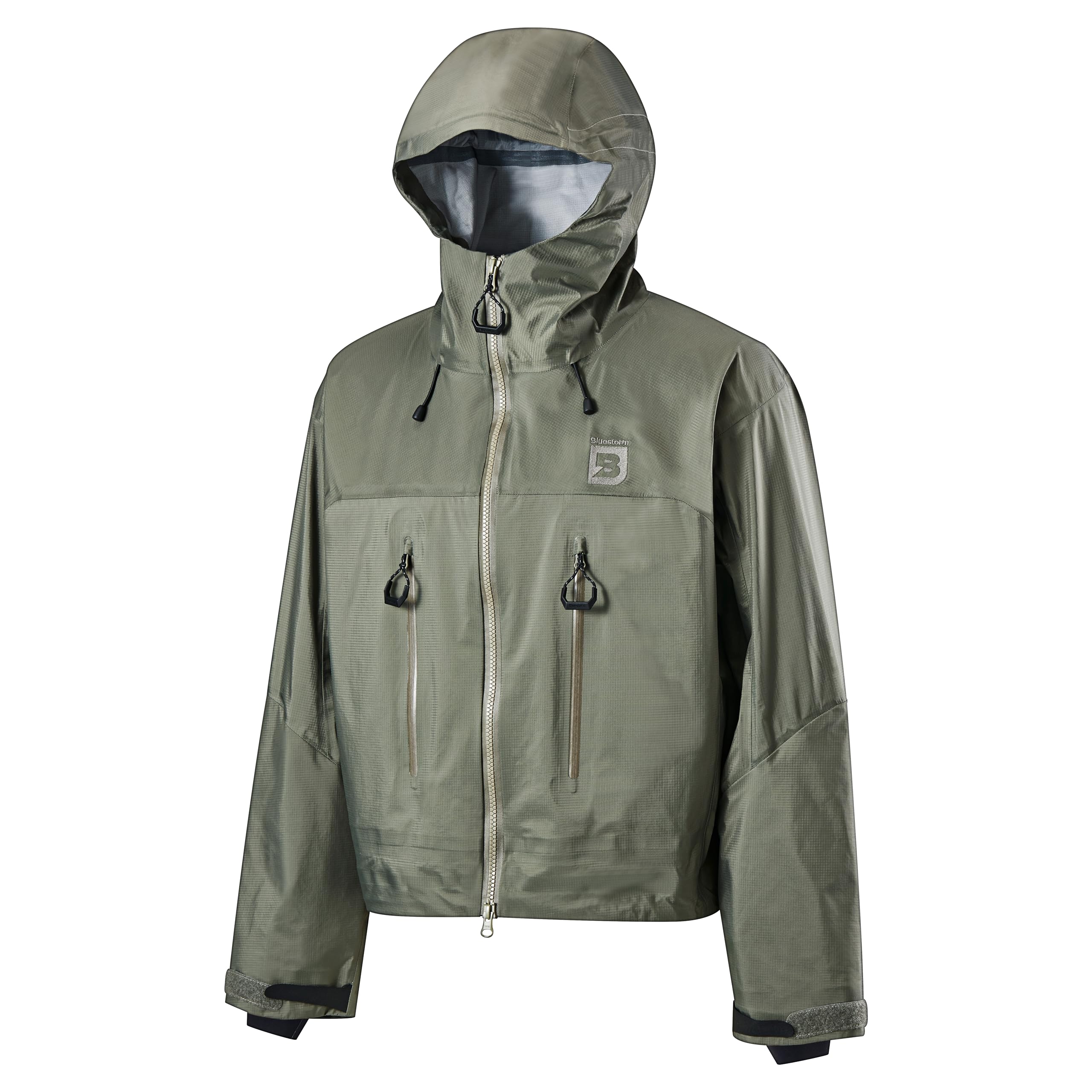 

Blue Storm Waterproof Wading Jacket, Earth Green, Size L