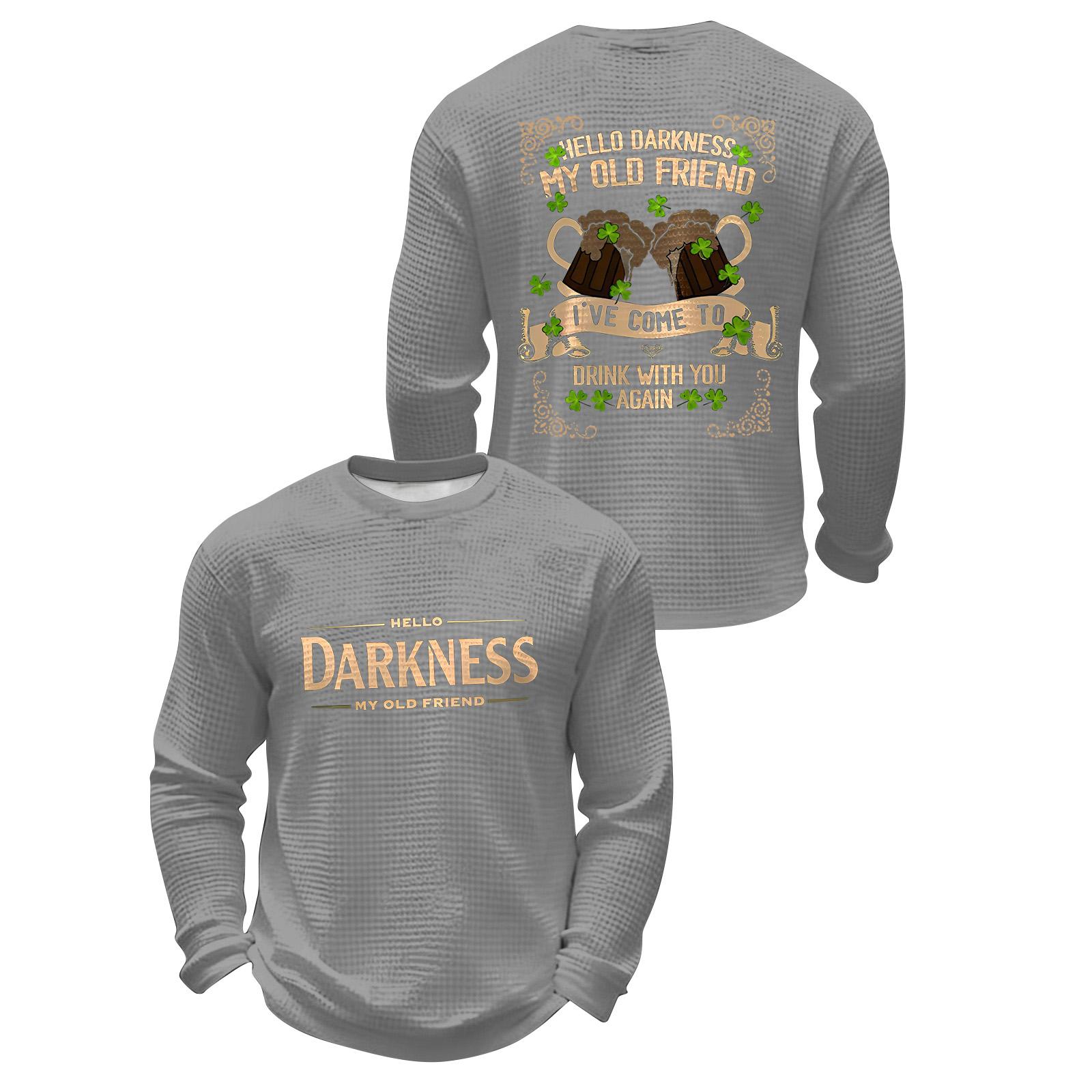 

Men s Print Round Neck Long Sleeve Tops Men s Sports Large Size Casual Round Neck Tops XL