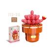 Flower Potted Plant Succulents Building Blocks Ornaments Models Home Decoration Flower Bouquet MOC Bricks Assembly Toy Kids Gift