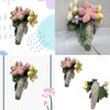 Cute Tulip Potted Plant Plush Toy Figure Bouquet Graduation Gift Doll 40cm