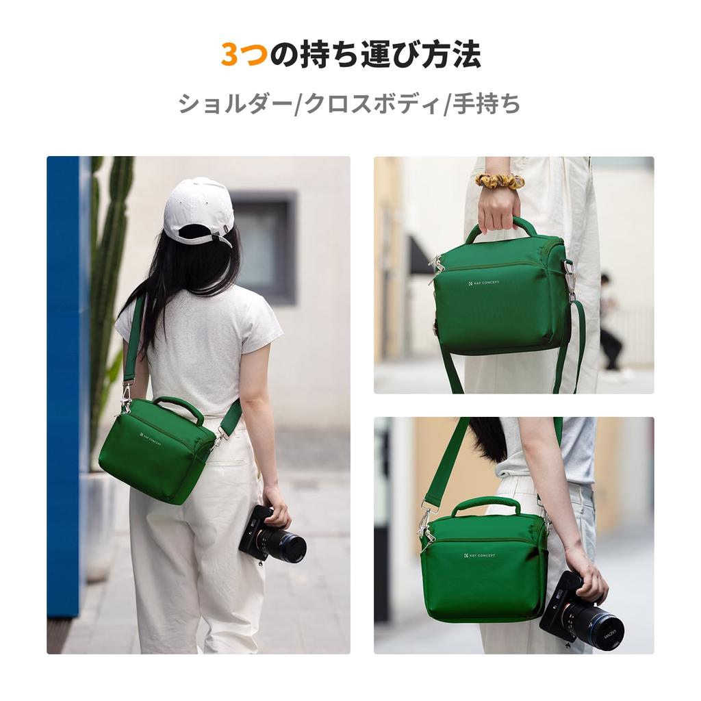 Concept Camera Shoulder Stylish DSLR Camera with Camera Camera Item Storage Photography Compact Goorin K&F Bag, Bag, Bag, 5L, Dividers,