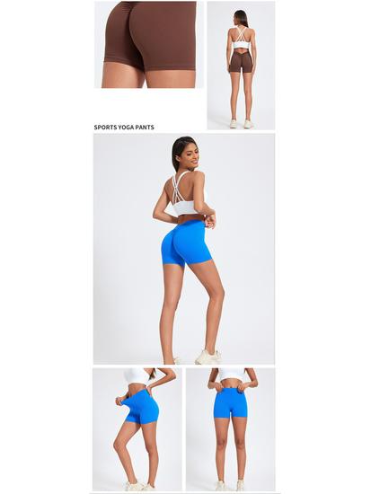 Women's Hip-Lifting Yoga Pants: Seamless, Three-Quarter Length for Cross-Border Fitness
