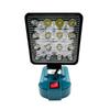 4 Inch LED Work Light Outdoor Flashlight Lantern For Makita 14.4-20V Lithium Batteries Camping Lamp Emergency Lighting