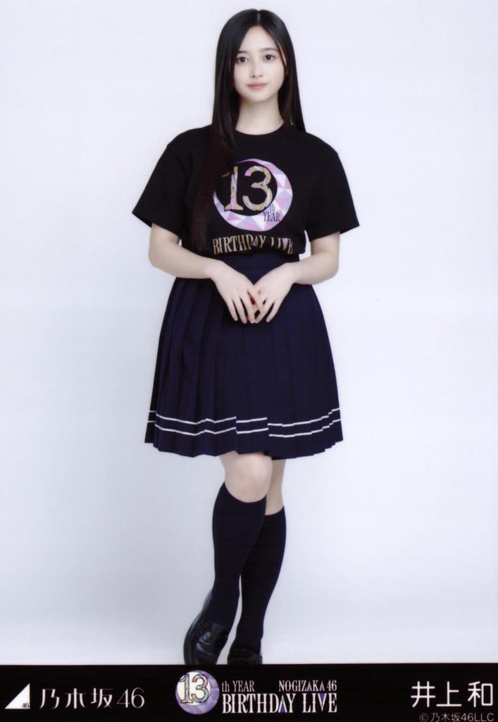 Nogizaka46 Raw Photo 13th Blu-ray Live T-shirt 3 Types Complete Set Kazu Inoue