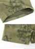 NANGA Men's Saru Shorts N2500-1E601C, All-Over Floral Print, Khaki, Size M