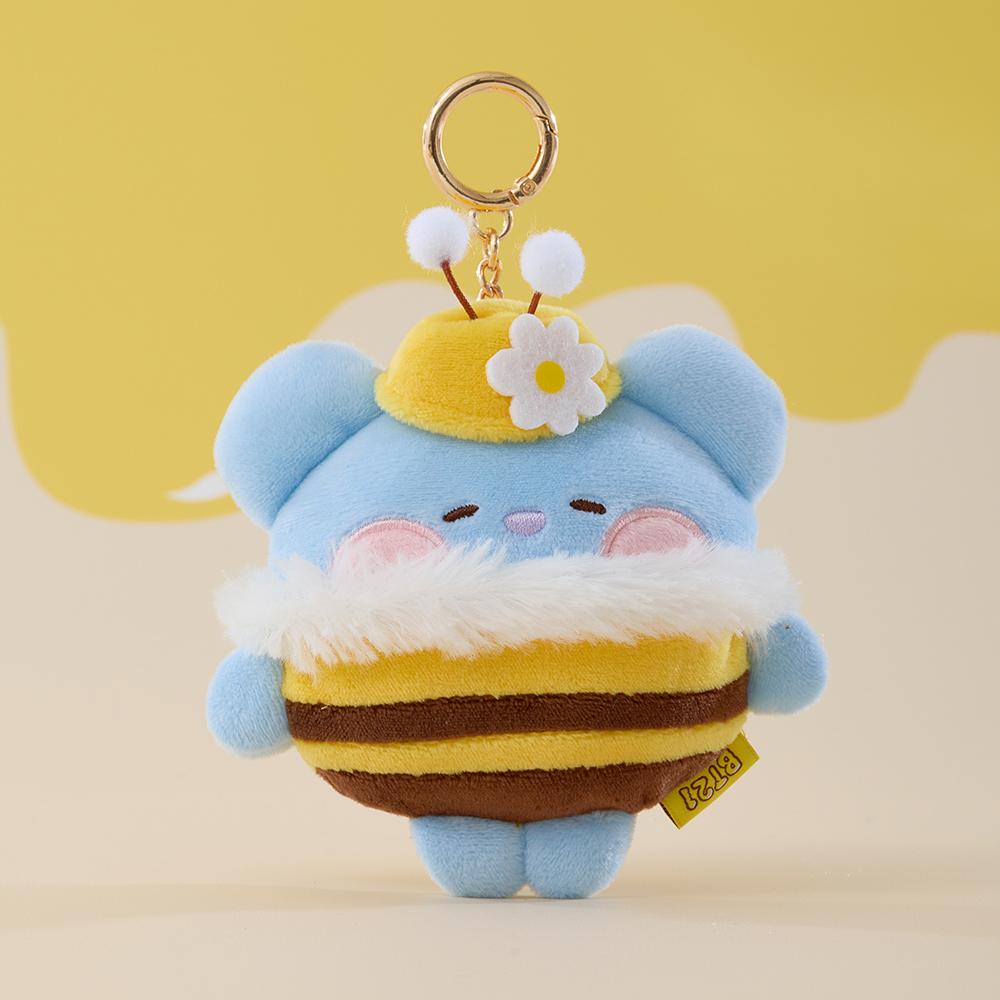 BT21 KOYA Minini Honeybee Doll Tape Measure Keyring