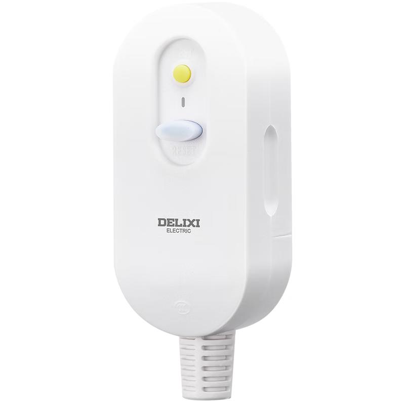 DELIXI Leakage Protection Plug for Water Heaters & AC