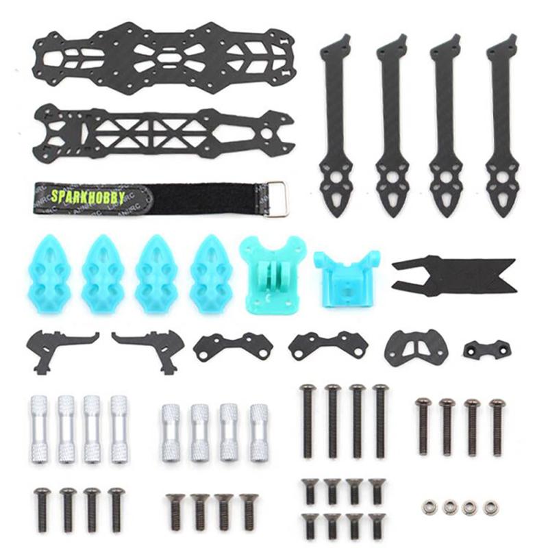 Lannrc Mark4 5inch Fpv Carbon Fiber Frame 225mm Wheelbase 5mm Arm Freestyle Long Range Frame For Rc