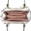 (White) Women Rose Ornament Handbag Shoulder Bag Tote