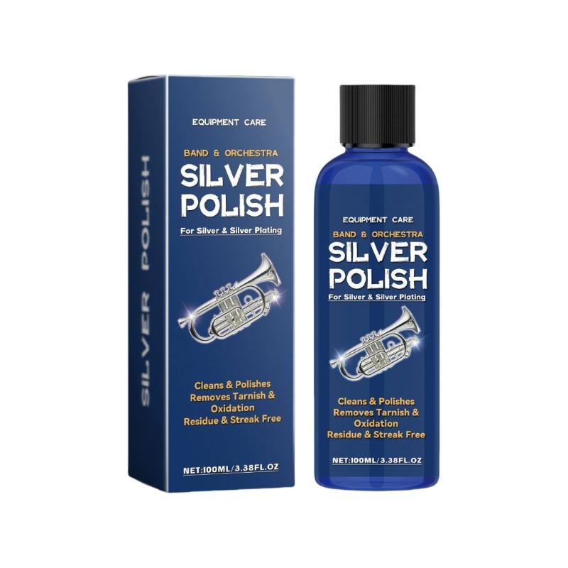 

100ml Silver Polish Night Formula for Restoring Shine and Removing Oxidation from Silverware 1