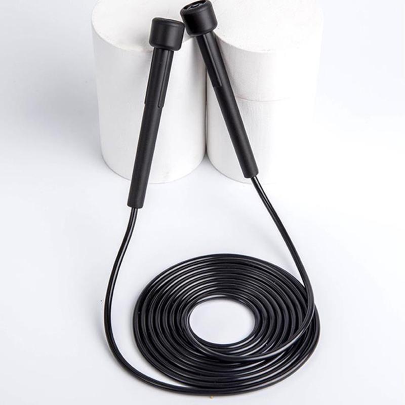 1Pc Speed Jump Rope Kids Pvc hoppetau Justerbart treningsutstyr