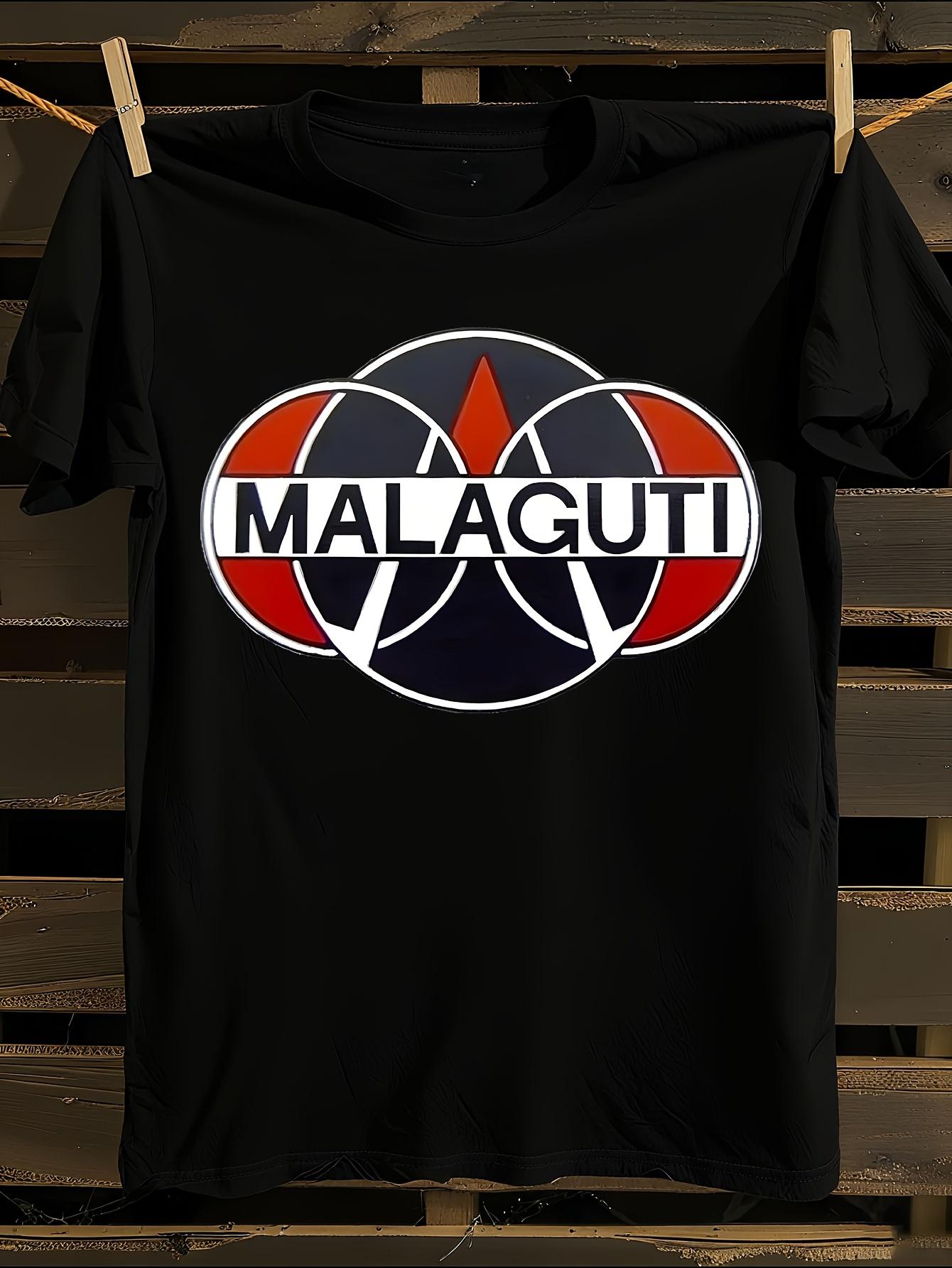 Italian Motorcycle Vintage Tshirt Vintage Malaguti Logo T... M