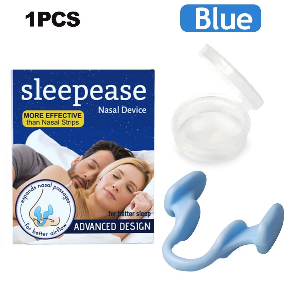 1~2Pcs Silicone Nose Clip Anti Snoring Nasal Dilator Stop Snore Aid Easy Breathe Improve Sleeping Rhinitis