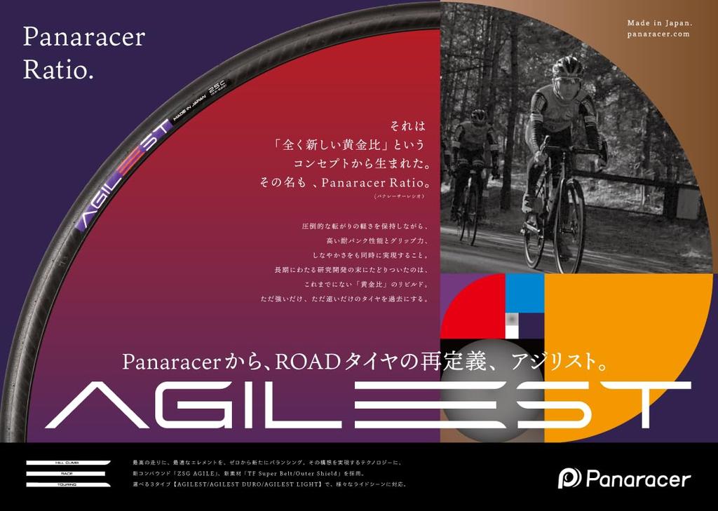Panaracer Agilist Clincher Black 700×28C F728-AG-B