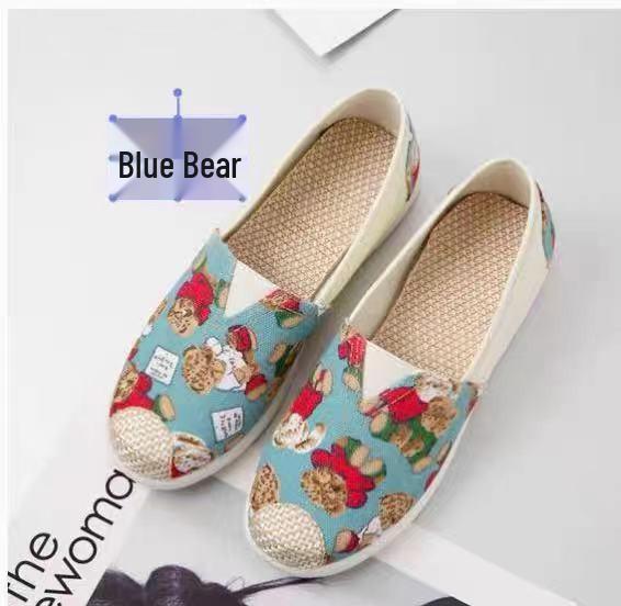 25 New Women's Slip-on Canvas Shoes - Non-slip, Soft Sole, Versatile for Spring and Autumn