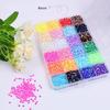 Electroplated Resin Rhinestones In 15 Section Case Ideal For Nails And Jewelry Decoration