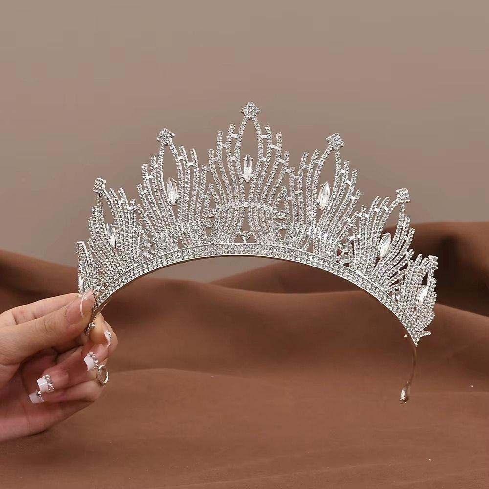Headdress Romantic Headband Headwear Bride Tiara Hair Accessories Wedding Crown  Pendant