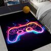 Gaming Rug for Boy Room Gamer Rug Boys' Game-Themed Bedroom Carpet Game Controller Carpet for Game Room Esports Room