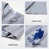 U.S. Polo Assn. Herren Kurzarm-T-Shirt aus reiner Baumwolle