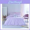 Luxurious 3d Bedding Set High Definition Digital Print Usa Size Bed Sheet Modern Simple Floral Design
