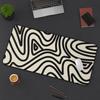 Striped Flowing Pattern Desk Mat Gaming Mouse Pad Keyboard Laptop Office Desk Mat Extralarge Abstract Pattern XXL Mouse Pad