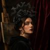 Photo Shoot Hairpiece Halloween Black Bat Headband for Women, Gothic Rose Boo Ghost Cosplay Hairband Adults Hair Accessories Festive, Party