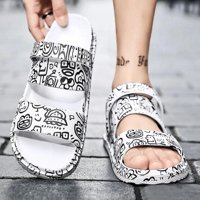 Fashion With Platform Male Shoe Height High Quality Breathable Original New Arrival Outdoor Wholesale Eva Casual Barefoot Men's Sandal