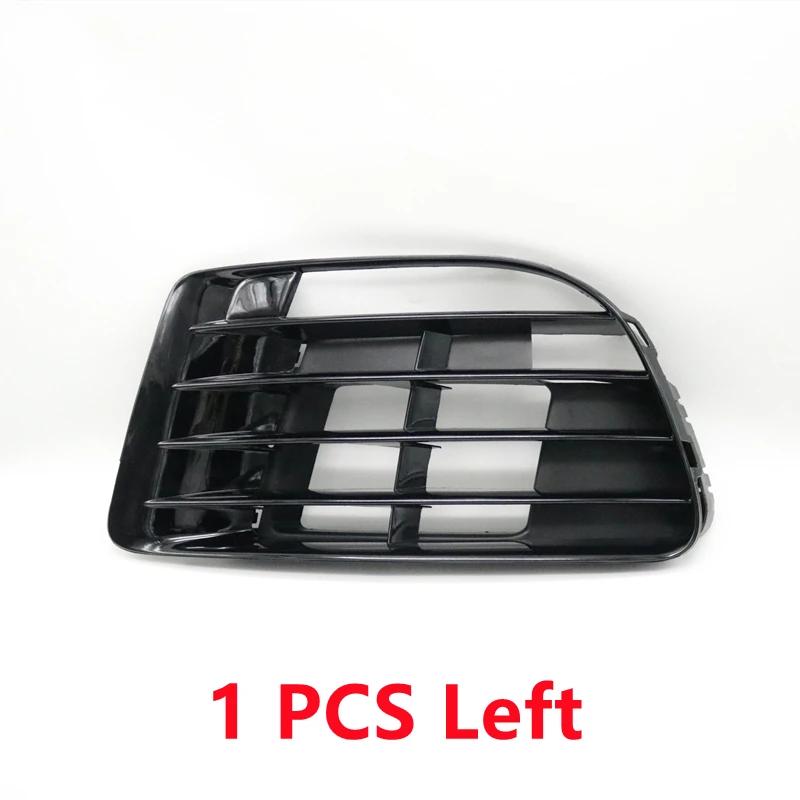 For VW Golf MK6 Cabriolet R20 R Line 2009-2013 Front Bumper Vent Grille Fog Light Trim Bezel Black